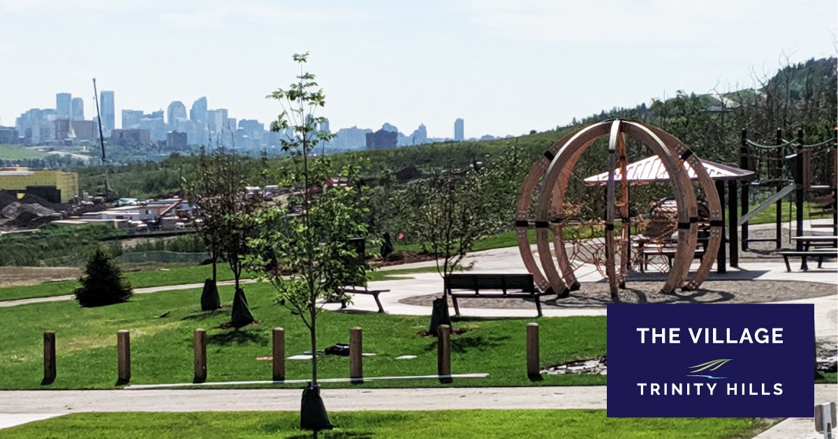 We work hard so you can play hard! Exciting things are happening at The Village at Trinity Hills. Our children’s playground is now completed and has an incredible view of the city.

Learn more about this new community online at: liveintrinityhills.ca/live/
#yyc #yycnewhomes