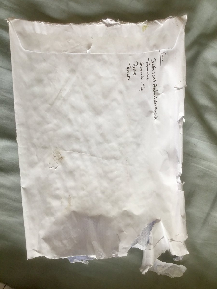 No wonder people don't use <a href="/RoyalMail/">Royal Mail</a>  for letters. Send this large letter with correct postage on Saturday morning 1st class. Been through the system and sent to the return address (ours) and ripped to shreds