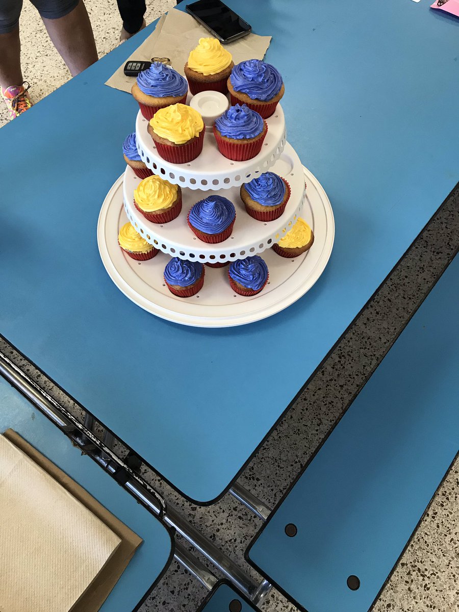 advocate_1's tweet image. Thanks to @GarnerZoritza for baking workday cupcakes 🧁for the #campauman2019 family!!@tinabaker1970 #litnccs #2019CCSrtacamp 🥳🧁🙏🏾🎉🎊🤩@LoydEAuman @tarabratcher3