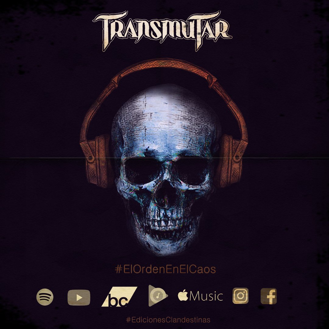 Transmutar_of's tweet image. 🔥 @Transmutar_of en #Spotify #Youtube y todas las plataformas. Gracias @rockyreggae  / #EdicionesClandestinas Próxima Transmutación @PalermoGroove junto a @horcasoficial @Plan4Oficial #Sobretuscenizas #Taenia #Coral. Viernes 23/8!