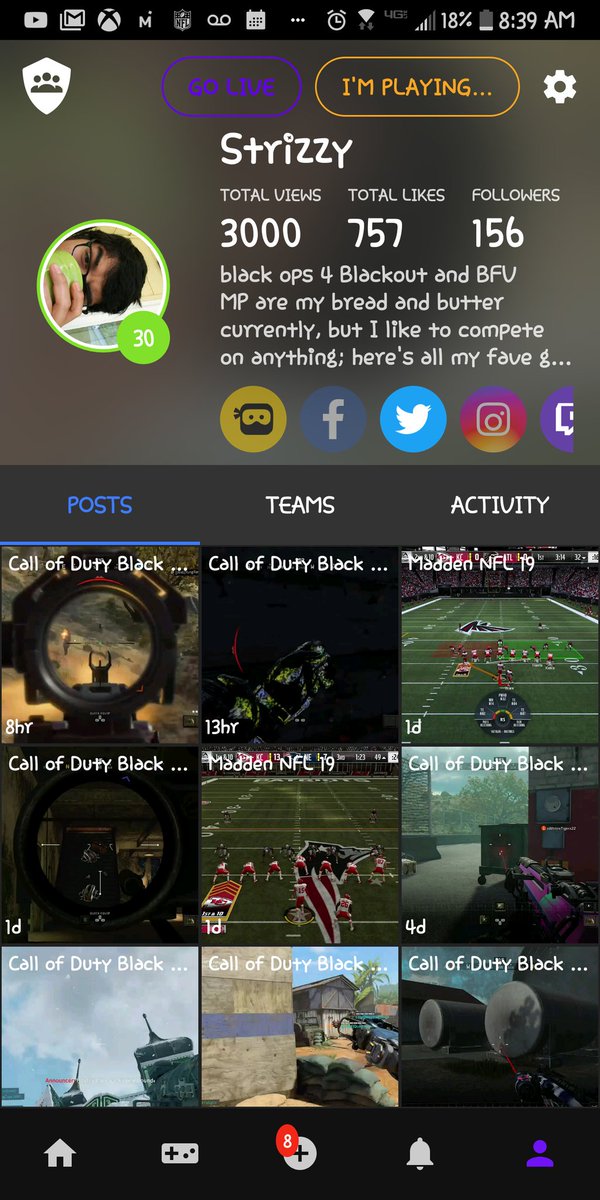 Strizzy773's tweet image. Nnniiiccceeeee! For any content crearing medium, this is probably my biggest milestone. Sticking with clutch for now because I cant dedicate the time for streaming with a 10-7 and baby son.

#3kviews baby!