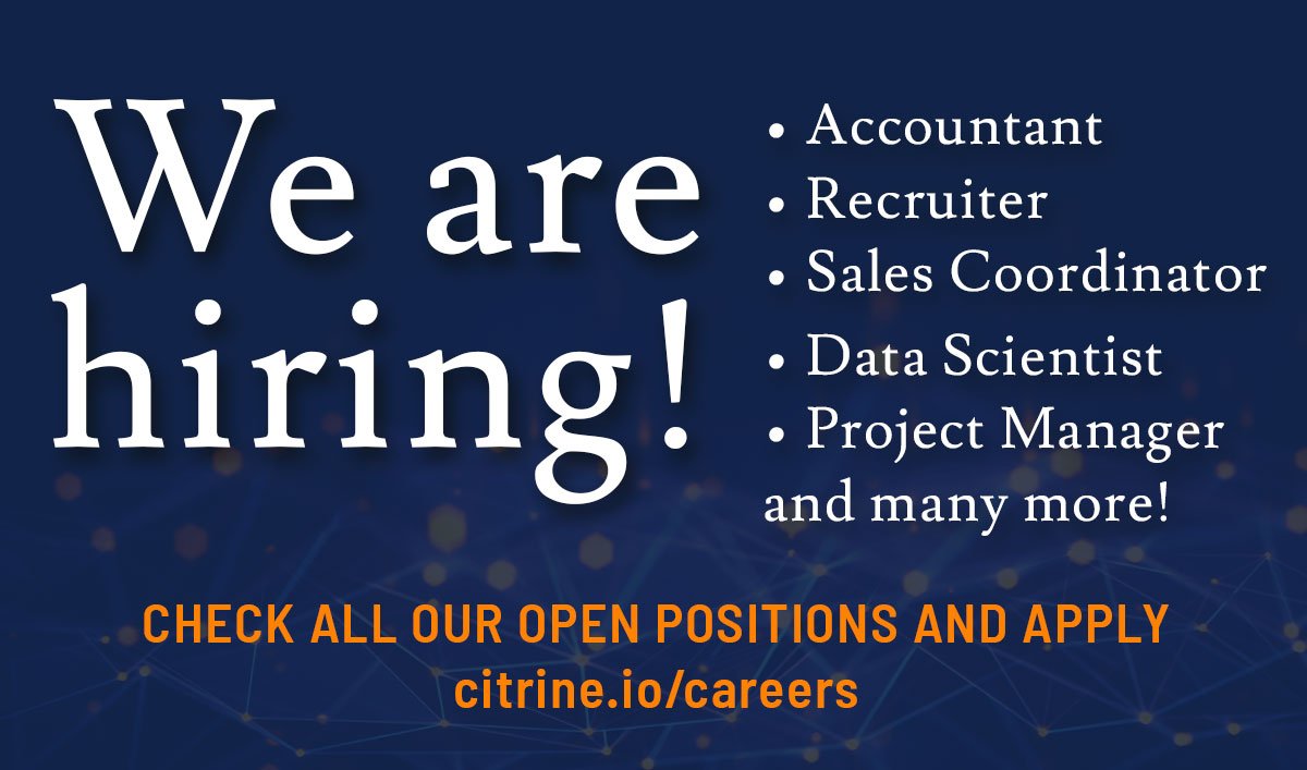 Citrine_io's tweet photo. We're #nowhiring in the HR, Sales, Finance, Engineering, Operations areas! Check all our #openpostions and apply to join our team. Please RT &amp; share with anyone who might be a good fit! https://t.co/0prbv3doAR https://t.co/RX3KdGHtIn