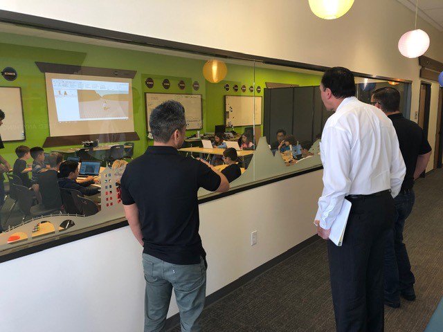 RepPeteOlson's tweet photo. I stopped by Code Ninja Coding Camp this morning in @COPearland to see the amazing program they put on. These kids are impressive and are destined for great things! https://t.co/QViVzTEyTP