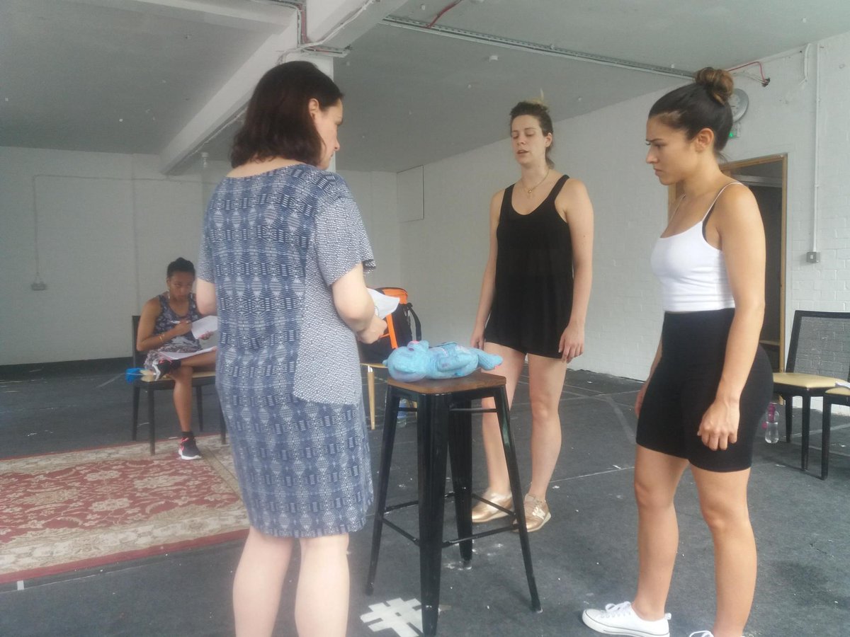 MarieElenaNash's tweet photo. #SentencedtoSilence is opening this Thursday!! Had a sneak peak at last week's rehearsals and it's looking amazing! Only 4 tickets left for this Thurs, best availability Fri and Sat! πππ@CamdenFringe @FAImprov #london #theatre #newwriting
Book here: https://t.co/8JjYR3pD2S https://t.co/U5uiF6MEes
