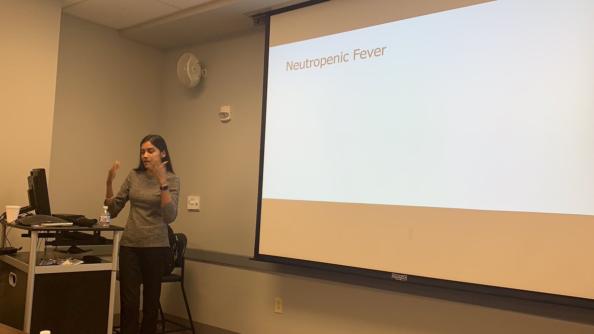 cwruim's tweet image. Dr. Shah (current PGY-2) giving a bootcamp lecture on Oncological emergencies.
“Have a candid discussion with your patients about their goals of care” #cwruim #internbootcamp #seidmancc