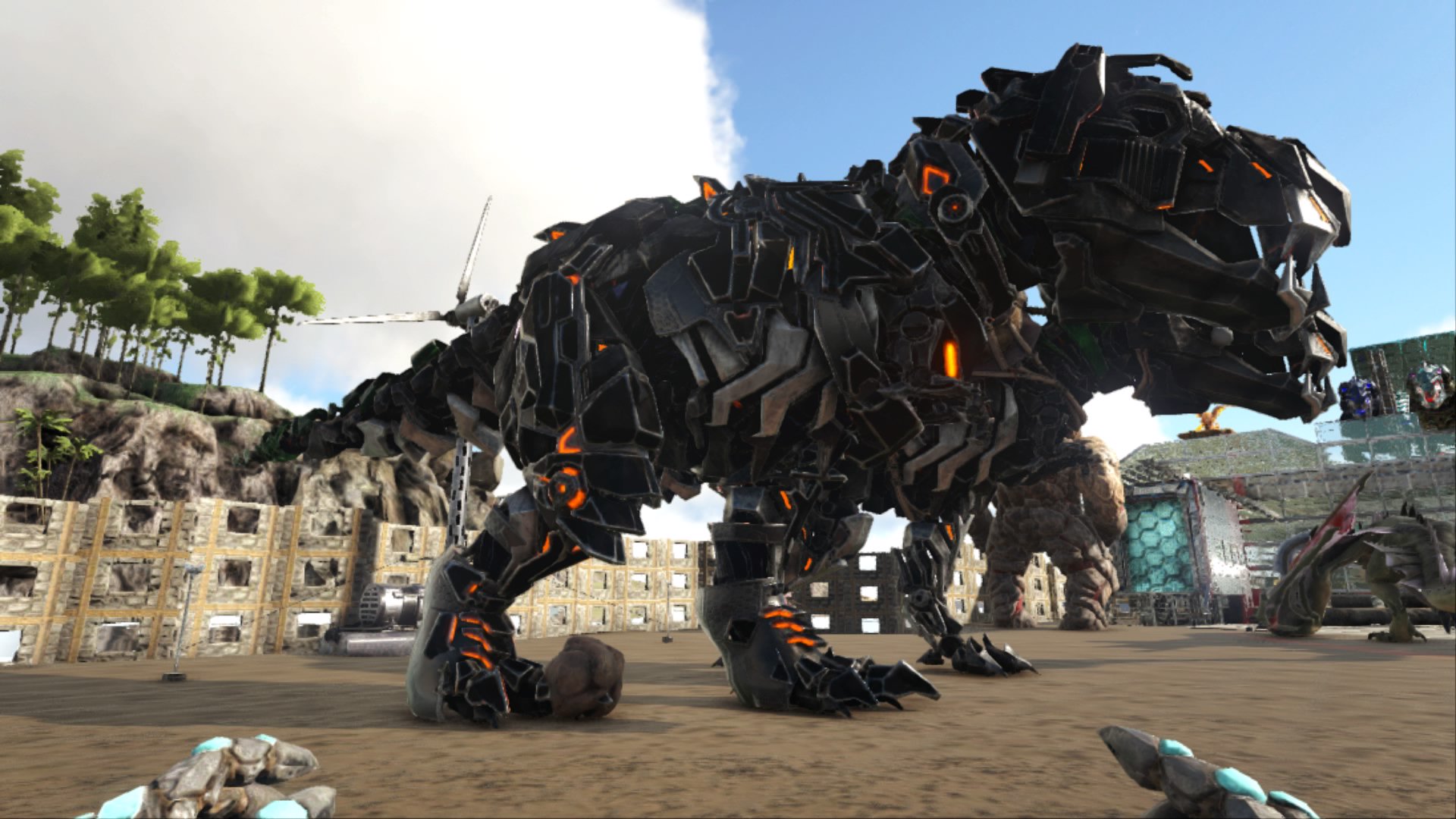 リユ Tekティラノにtekサドル付けてみた 顔つきと足回りが大きく変化するみたいですね Ark Zun鯖 T Co Fsngritoob Twitter