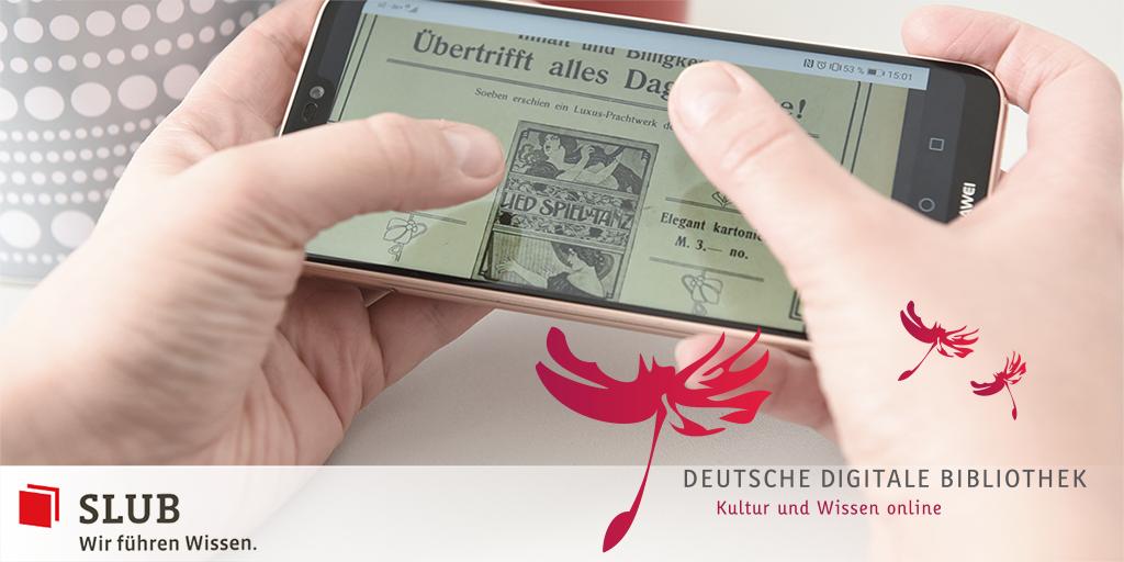 SLUBdresden's tweet image. Alles Wissenswerte zum #Zeitungsportal gibt&apos;s auch im #SLUBlog: blog.slub-dresden.de/beitrag////das…