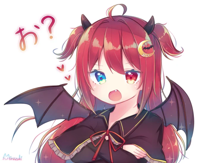 ロアちゃんの話し方とてもかわいい〜??
キャラデザもすこだ…!  #ロアート 
