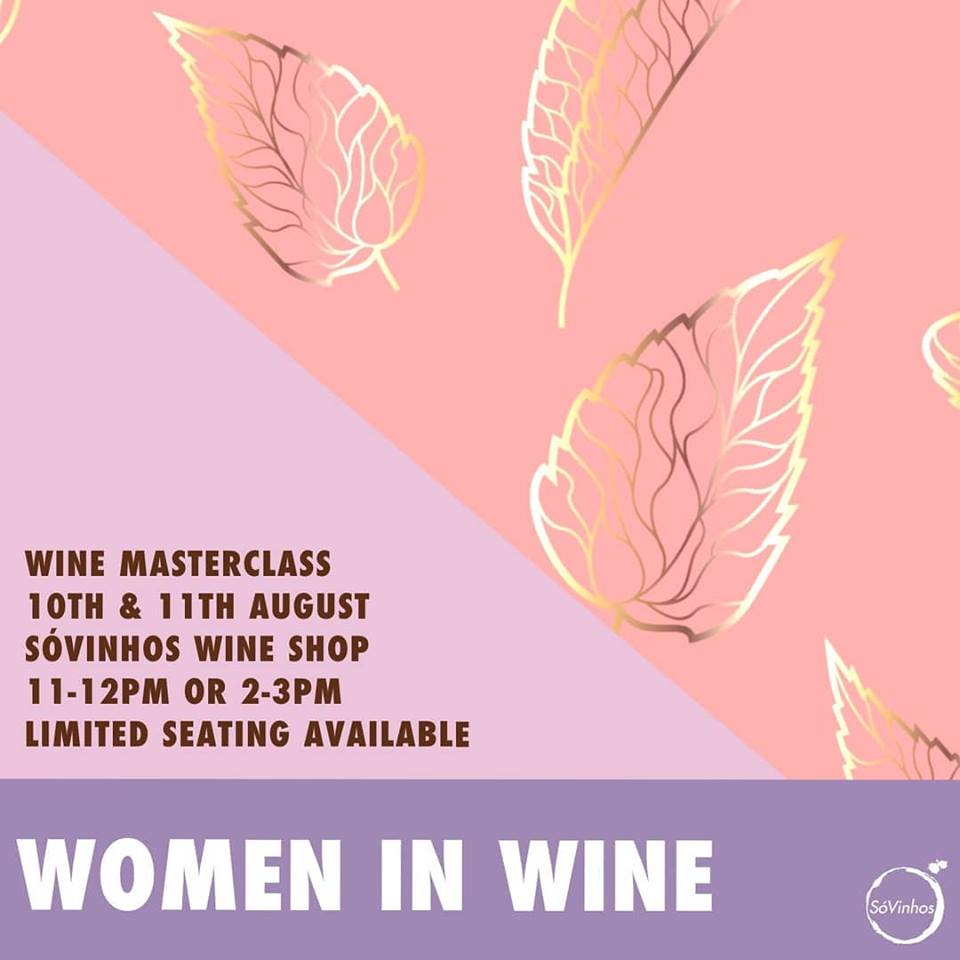 In honour of #WomensDay and the first ever #ElginWinterFestival, <a href="/SoVinhos/">SóVinhos</a> at the <a href="/ElginRailwayMkt/">Elgin Railway Market</a> will offer #WomenInWine masterclass tastings!

Contact sovinhosza@gmail.com for bookings. Your R100 attendance fee is redeemable on any wine purchases over R500!