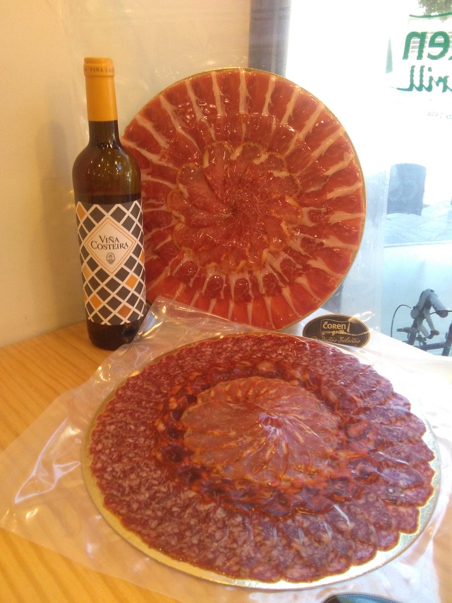 Emplatados al vacío personalizados. Coren Grill Málaga. Atarazanas 13