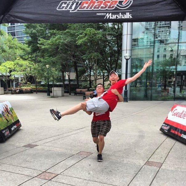 Find someone who will hold you the way Isaiah holds Archie, partner up and REGISTER and then maybe you too can win City Chase Rush! 
raceroster.com/events/2019/24…

See you September 14th Ottawa!! 
#TheChaseisON
#citychaseyow
#PowerPeacePurpose
#PowerfulMartialArts
#myottawa