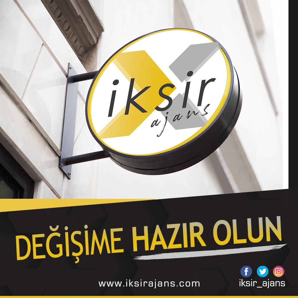 Değişime Hazır Olun 
#grafiktasarim #sosyalmedyayonetimi #webtasarim #kurumsaliletisim #kurumsalkimliktasarimi #tanitimfilmi #dronecekimi #manisa #sehzadeler #yunusemre #alasehir #akhisar #salihli #turgutlu #izmir #bornova #alsancak #goztepe #ajansisleri #reklamajansi