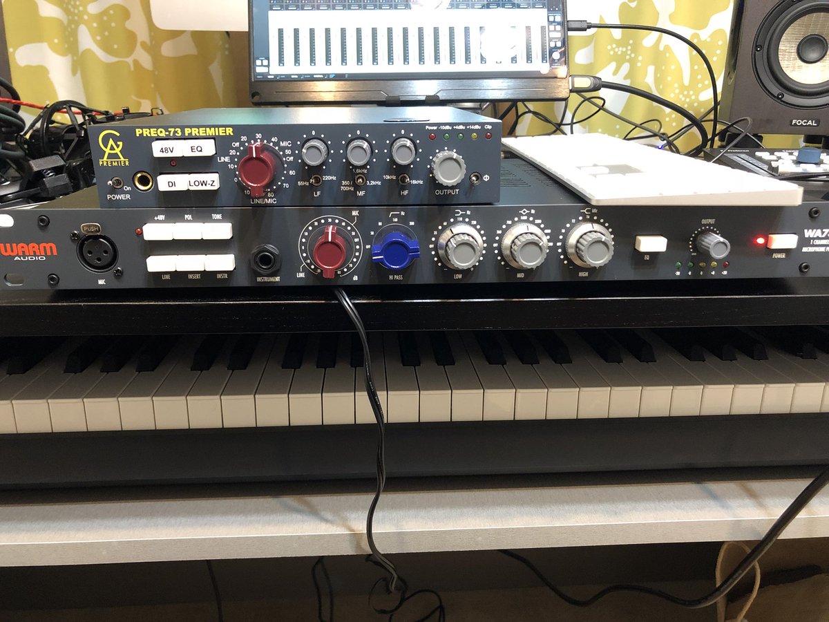 完動美品】Warm Audio WA-73EQ NEVE系マイクプリアンプ ボロい 完動美品】Warm Audio WA-73EQ NEVE系マイクプリアンプ ボロい
