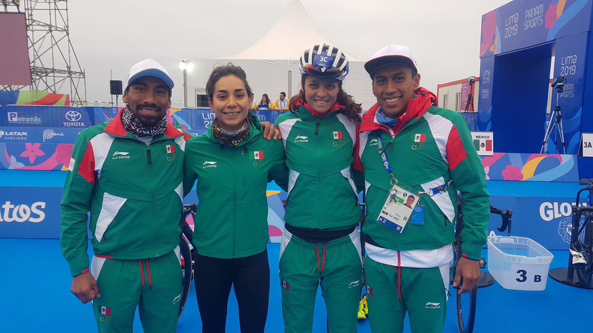 Pan American Games | Triathlon Mixed Team Relay | July 29
#TriMixedRelay #Lima2019
<a href="/CecyPerezTri/">Cecilia Perez</a> | <a href="/irvingperezp/">Irving Perez</a>
| <a href="/1claurivas/">claudia rivas</a> | <a href="/CrisantoGrajale/">.</a>
#TeamMEX 🇲🇽
<a href="/FedMexTriatlon/">F. Mexicana Triatlon</a> @Lima2019Juegos