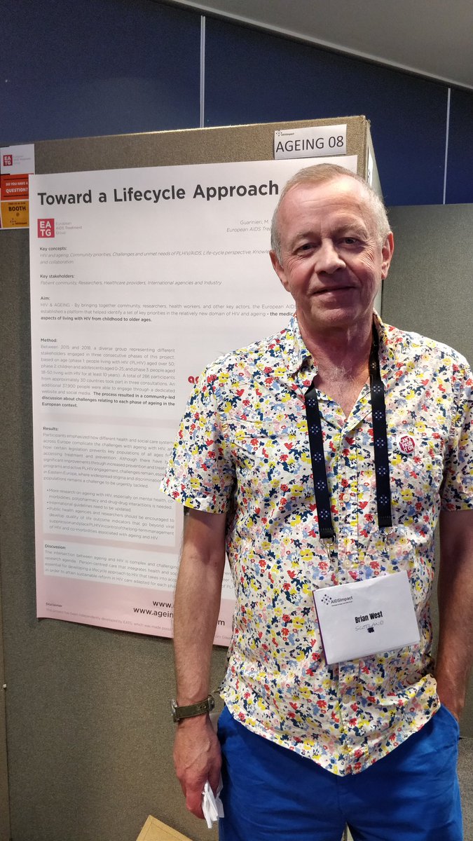 EATG (@eatgx) on Twitter photo Brian West delivering the oral poster presentation on EATG's <a href="/AgeingHIV/">Ageing with HIV</a> programme at #AIDSImpact conference Brian West delivering the oral poster presentation on EATG's <a href="/AgeingHIV/">Ageing with HIV</a> programme at #AIDSImpact conference