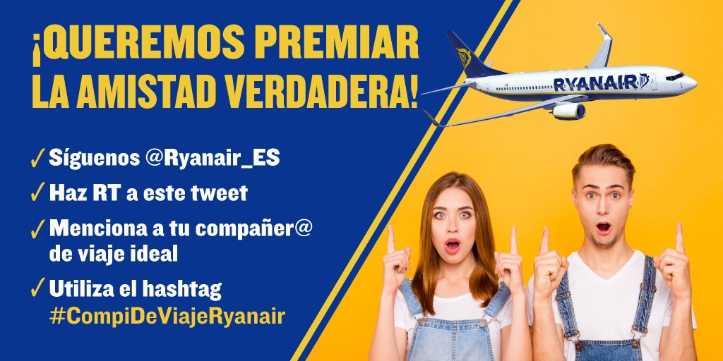 Ryanair España tweet media