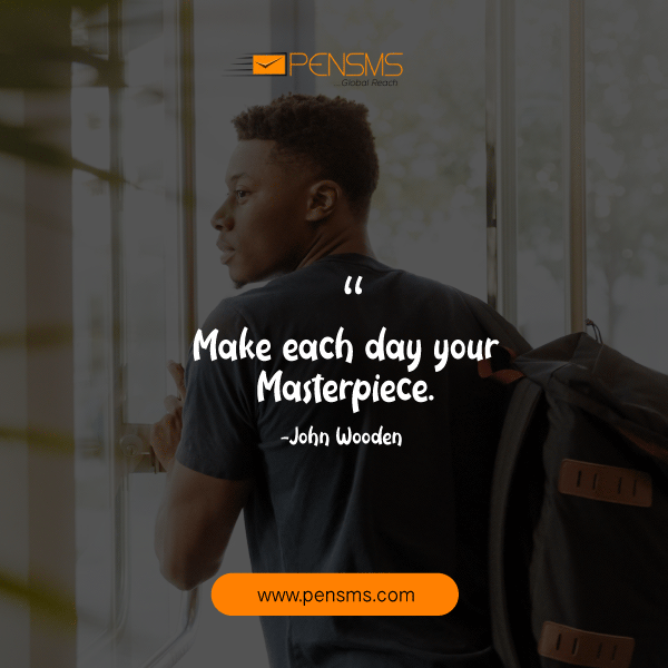 pensmsdotcom's tweet photo. Step out every day of this week and do your very best.
>https://t.co/YJ3kLh80SV
#MondayMotivation #SMS #BulkSMS #OTP #DigitalMarketing #MobileMarketing #userstory #PenSMS #startup #StartupIndia #startupnigeria2019 #VoiceSMS https://t.co/WyqHYA9ABR