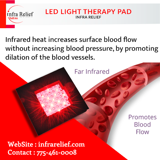 InfraRelief's tweet photo. Infrared heat increases surface blood flow without increasing blood pressure, by promoting dilation of the blood vessels.
Shop Now: https://t.co/1cWvXRE6Ut
call us on 775-461-0008 for any inquiry.
#infraredlighttherapy #painrelief #ledlighttherapypad #lighttherapy #musclepain https://t.co/225RPiyvS8