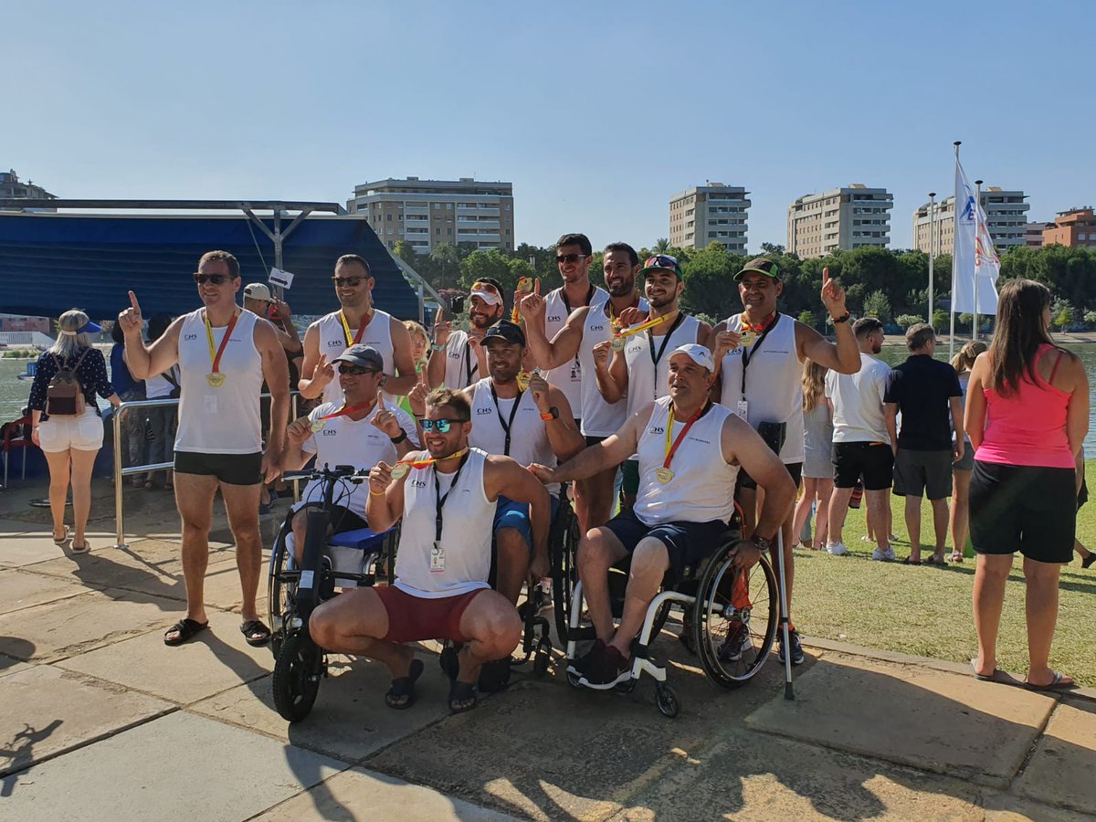 INasociacion's tweet photo. La última prueba celebrada el fin de semana el 500m y nuestro equipo no pudo acabar mejor.
Campeones de Europa en 500 m.
#paradragon
#dragonboat
#somosIN
#estasIN
#deporteinclusivo https://t.co/PmpnLGtPXF