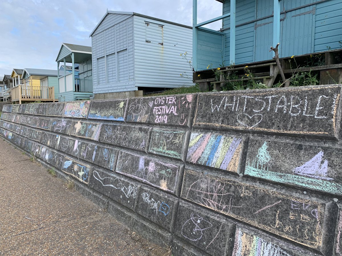 Some of the lovely artwork that was created by the little (and big) ones yesterday as part of Chalky Chalky. 

Well done everyone! 👏

#WOF19