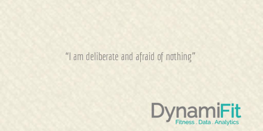 “I am deliberate and afraid of nothing”  #crowdfunding #win #thankful #invest  #investment