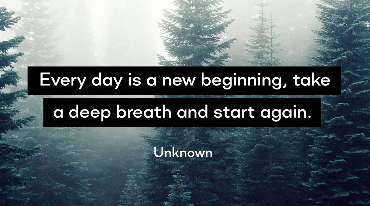 yoderman94's tweet photo. Every day is a new beginning, take a deep breath and start again.

-Unknown

#InspirationalQuote    #MondayMotivation #quote  #UnknownQuote #GraphicDesign  #CubeCreativeDesign https://t.co/ERpTJOrue8