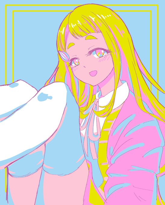 ちまちゃん誕生日まであと7日!!!!! #描いてみまちた 