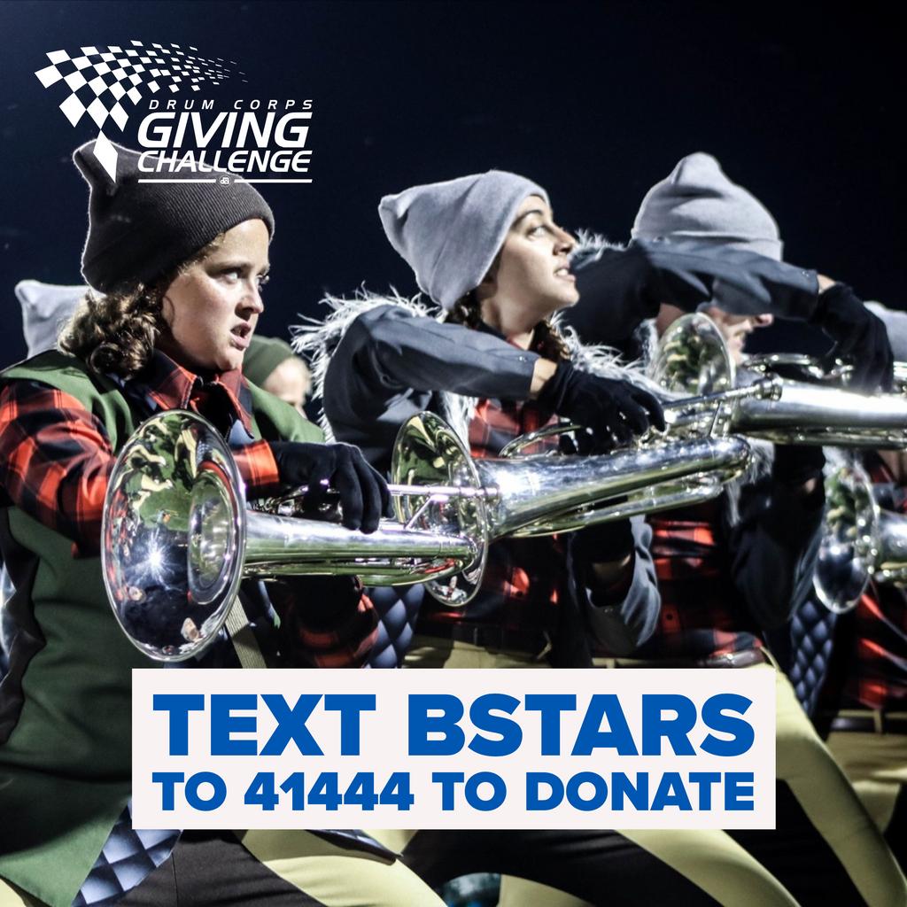 We're climbing higher after another awesome day in the #givingchallenge 

Today we have a 1:1 match offered from the Lundin Family! All donations up to a total of $1000 will be doubled! 

To donate, text bstars to 41444 or visit buff.ly/2Yq27DD