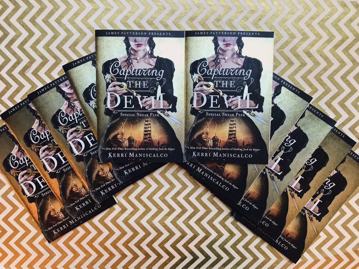 jimmy_books's tweet photo. GIVEAWAY
.
With 6 weeks left until CAPTURING THE DEVIL pubs, we are doing another CTD sampler giveaway! ENTER to win one of 10 CTD samplers!
.
To enter: Retweet + follow @jimmy_books and @KerriManiscalco 
.
US only, ends Friday, 8/2 at 12pm EST. 

We will DM the winners! https://t.co/unWF3q3r1H
