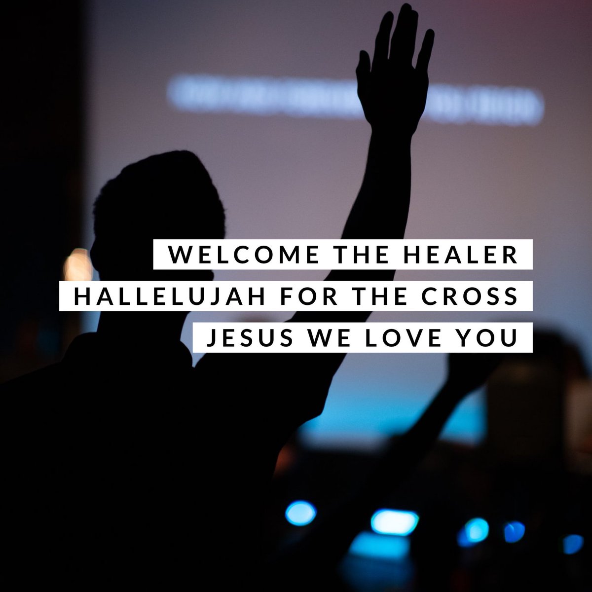 QuestChurchAUG's tweet photo. Hallelujah, thank You Jesus
I was a prisoner, now I’m not
With Your blood you bought my freedom
Hallelujah for the cross
 ••• 
#SundaySetlist #HallelujahForTheCross https://t.co/vv0Dichet7