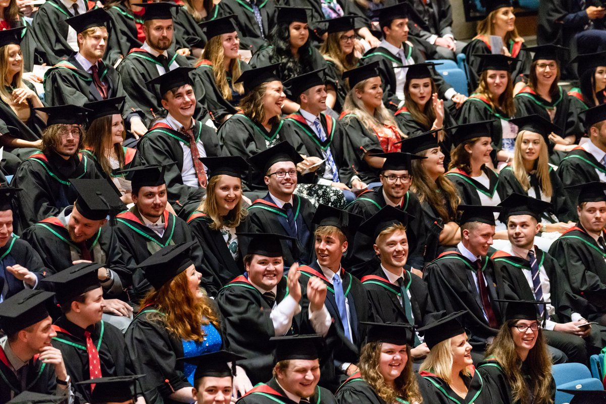 AU_DGES's tweet photo. Some photos from the recent graduation of our Class of 2019. Llongyfarchiadau i bawb! 🥳 

#AberGrad2019 #AU_DGES https://t.co/0yQ34Ibxh0