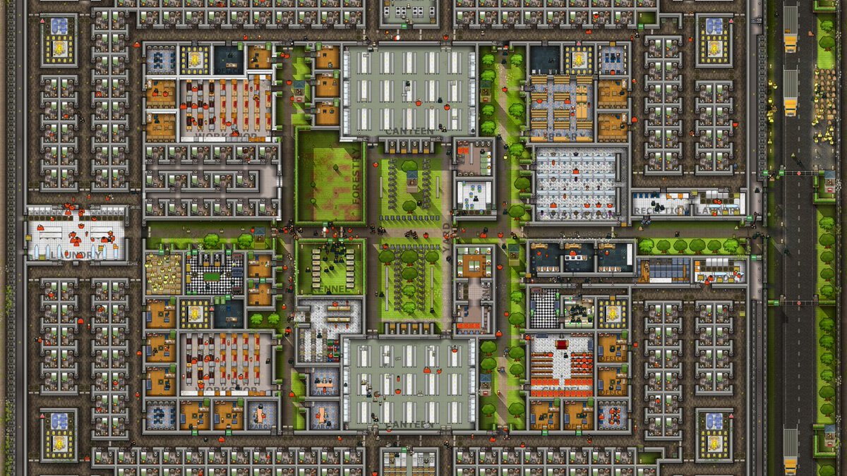 prison architect luxuries