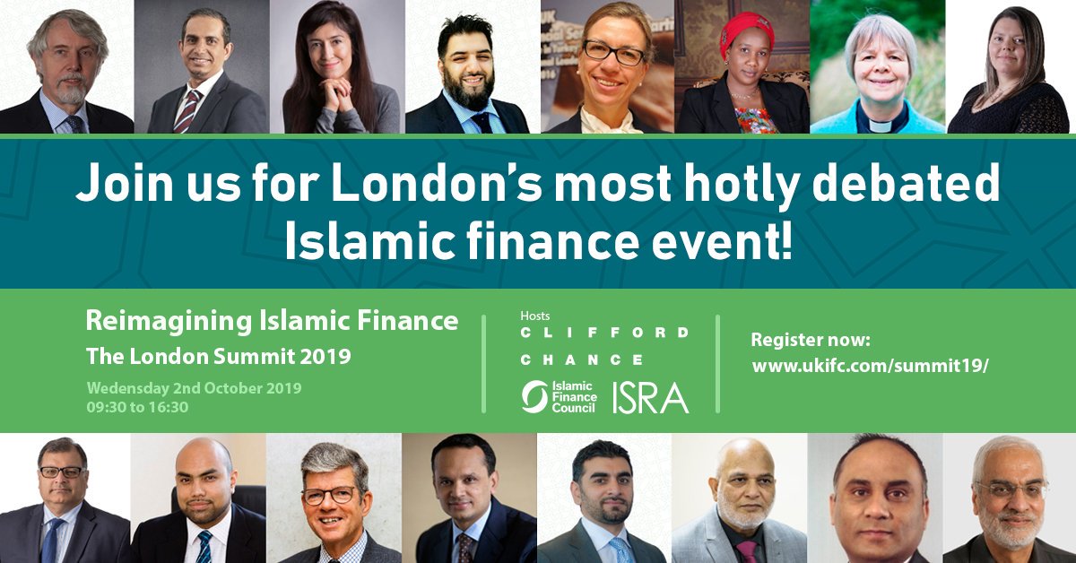 Join us to explore the social impact of the current #IslamicFinance industry and the opportunities presented by the <a href="/SustDev/">UN DESA Sustainable Development</a> Sustainable Development Goals (#SDGs) and the <a href="/UNEP_FI/">UNEP Finance Initiative (UNEP FI)</a> Principles of #ResponsibleBanking.

ukifc.com/summit19/
