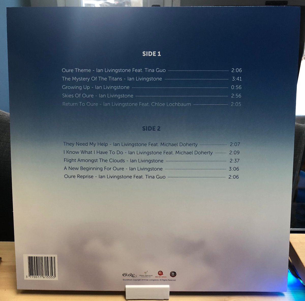 nickfloyd's tweet image. Spinning @ianliv's beautiful OST for #OURE, a game developed by @heavyspectrum  on a @uturnaudio Orbit Special #vinly