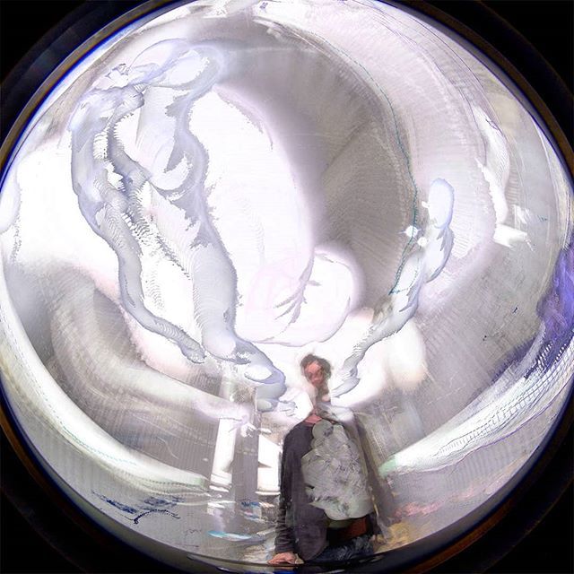 alexmayarts's tweet photo. "Man in the Moon" - experimental self portrait using algorithmic photography algorithms and a 180 degree lens. #algorithmicphotography #selfie #selfportrait #experimental #timelapse #algorithm #fisheye https://t.co/2Pa4JBoJtX