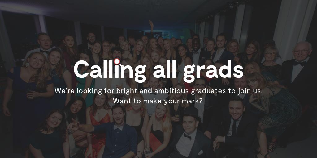 Recently graduated or graduating soon? Find out what its like to work at SMG as a Client Associate here bit.ly/2Y6W2wo Our graduates get real responsibility and clients from day 1 - check out our website for live roles.