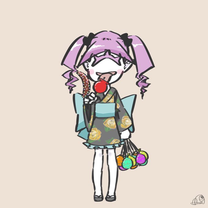 ヨーヨー釣りのtwitterイラスト検索結果 古い順