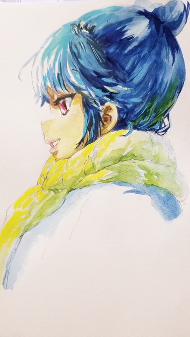 こんなの描いてる場合じゃないけど、こんな時ほど描きたくなるのです。しまりん 