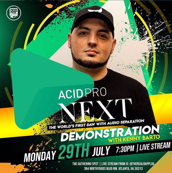 magix_DE's tweet image. Gleich geht es los! Platinum Producer Kenny Barto führt das neuen #ACIDProNext vor. Das ganze wird live auf Instagram übertragen. Schaltet um 7:30 PM EST auf dem @TheRealRapPlug Kanal ein, um dabei zu sein. Wir freuen uns auf euch!