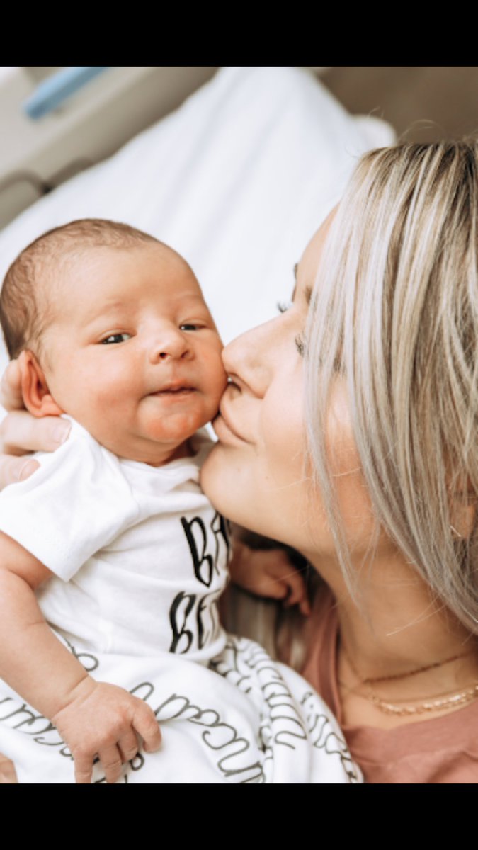 BeckahWiggins's tweet photo. Welcome to the world Lincoln Michael 💙 7/18/19 https://t.co/Sk5O9qv1bZ