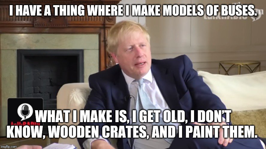 We've a better solution to being creative and recycling old beer crates and wine bottles. Mind numbing alcohol. Don't be like Boris. Join us this Tuesday, 7.30pm <a href="/fivecloudstap/">Fiveclouds Tap</a>