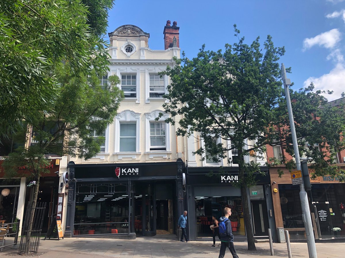 NEW INSTRUCTION: Prime mixed use property investment on Chapel Bar in #Nottingham City Centre comprising ground floor restaurant unit with 4 upper floor apartments. Further information click here bit.ly/2YrpR6b #prime #mixeduse #investmentproperty