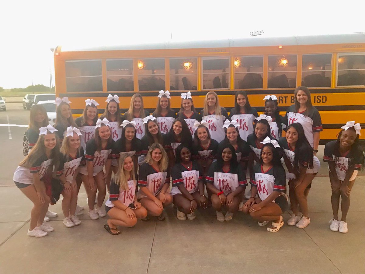 debsandberg's tweet photo. Travis Tigers Cheerleaders and Coaches heading NCA camp!!! Good Luck competing!!! ππ#RespectTheT #TravisTigers #THSCheer https://t.co/DLtNtODIgP