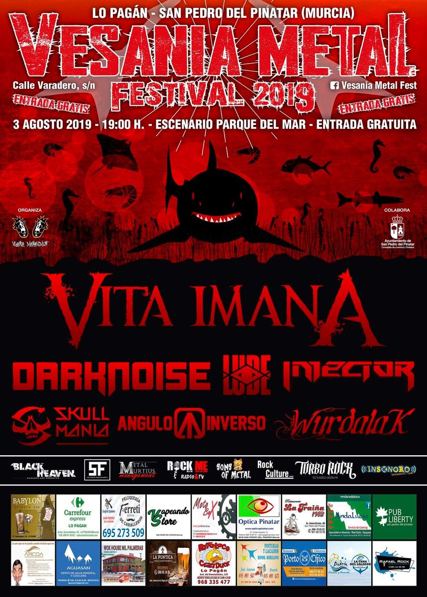 Este sabado nos vemos en el Vesania Metal Fest #anguloinversorock