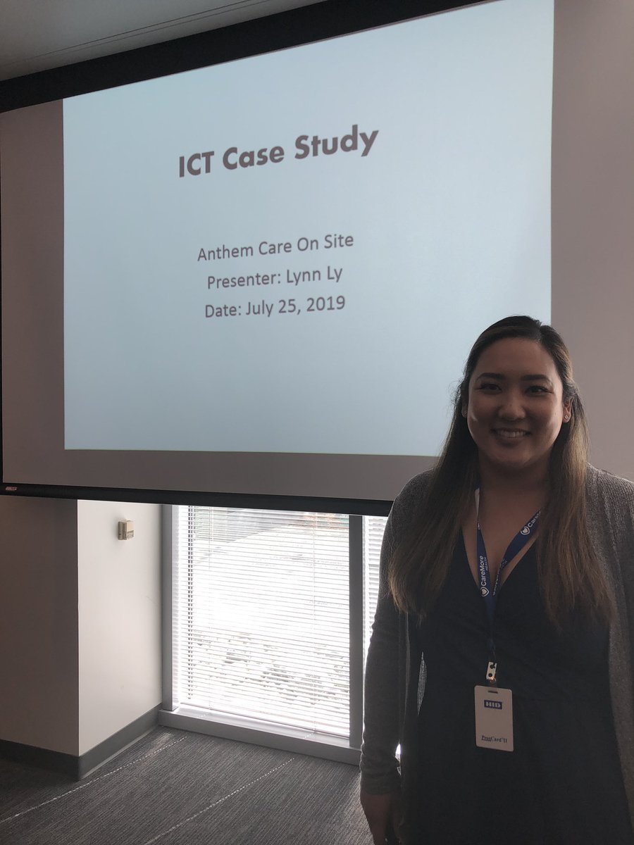 AlyssaFloraNP's tweet photo. Extremely proud of Lynn, NP as she presented a case study on the positive effects of intercollaboration for her pt! At @CareMoreHealth’s Touch program, we understand it takes a village to support the development of new grads into the best clinicians out there. #NPslead https://t.co/g3vhQXXX2k