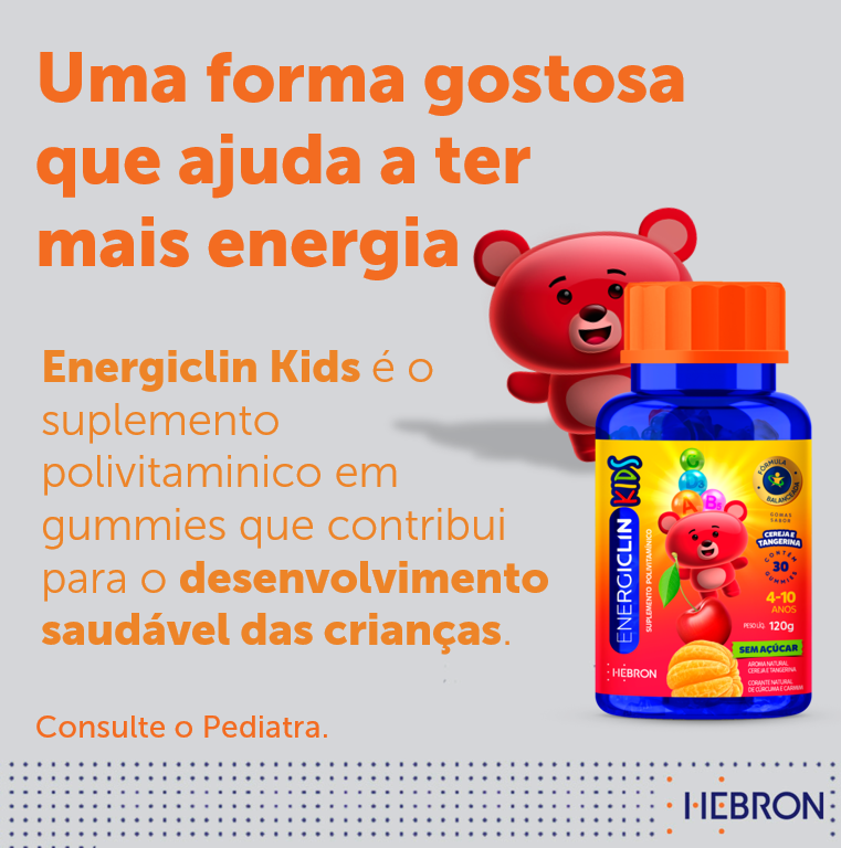 HebronLab's tweet photo. Energiclin Kids ajuda a combater as hipovitaminoses decorrentes da neofobia e recusa alimentar, comuns na fase pré-escolar. #EnergiclinKids  #suplementopolivitaminico #energia #kids #somoshebron https://t.co/UJ3bTHonGw
