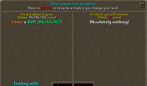 ZoonixSwaps's tweet photo. 500M RS3 -> 84.7M OSRS https://t.co/UCEDwPXt5Y