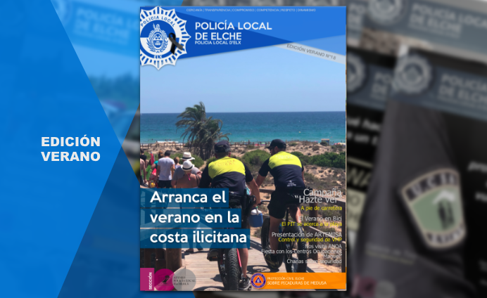 policiaelche's tweet photo. Disponible para descarga nuestra revista digital correspondiente a la edición de #verano.
Servicios destacados, consejos, actividad del Cuerpo, colaboraciones y más. #RevistaPLE
• https://t.co/EhY747OqxK
Ediciones anteriores:
• https://t.co/y6rO9QKd7Q https://t.co/B0R8WAlHIx
