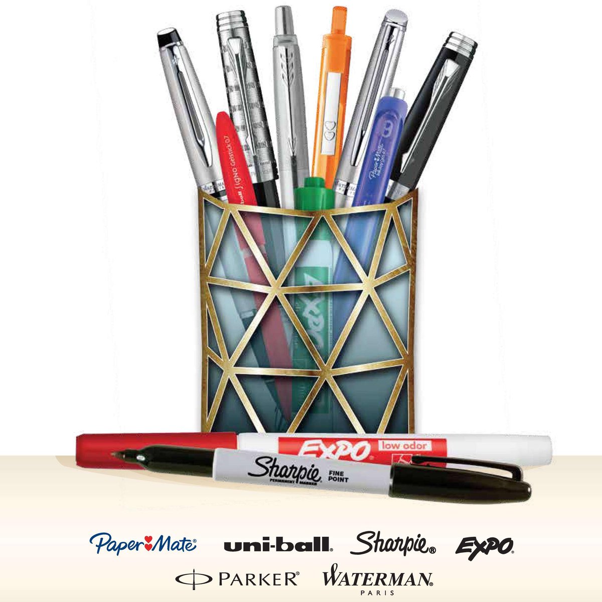 ArconSolutions's tweet photo. This week, we are focusing in on all the writing utensil options we offer at Arcon. Stay tuned for Sharpie, Expo and more!!
#writing #pens #arconsolutions https://t.co/ntaKfOZP17