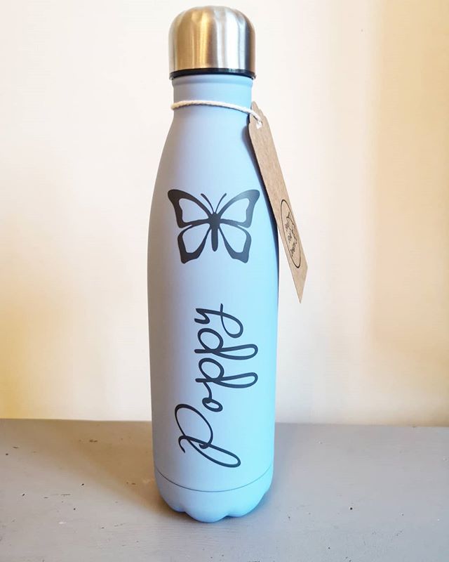 Personalised flasks still available online. Please email for any extra personalisations 😍 instagram.com/p/B0gTmyWlo6e/